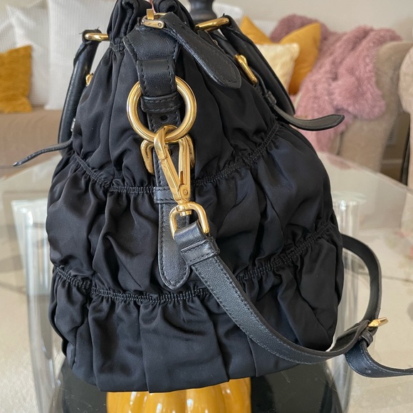 PRADA Tessuto Gaufre 2Way Nylon Satchel Bag - Picture 13 of 17